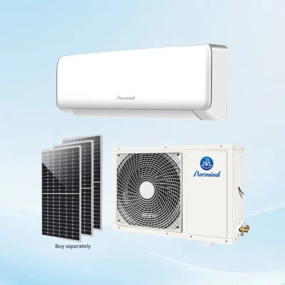 Climatiseur Solaire Hybride Puremind Split Avec Panneau Solaire 9000btu 12000btu 18000btu Climatiseurs À Énergie Solaire – Buy Product on Alibaba.com