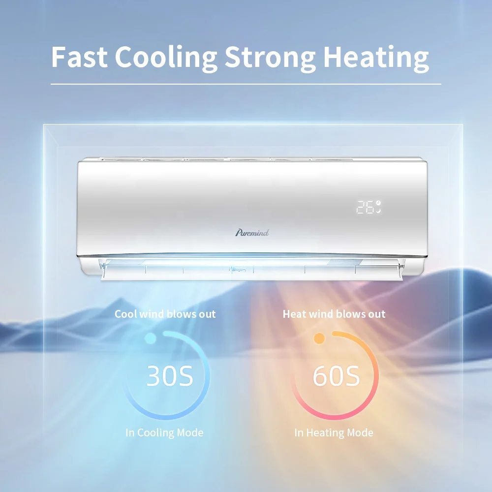 Climatiseurs Split Tcl Inverter Ac 9000btu-24000btu Pas Chers,R410a R32,Refroidissement Uniquement,Climatiseur Mural - Buy Product on Alibaba.com – Image 2