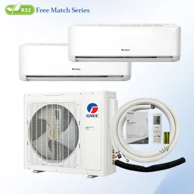 Climatiseur Gree Free Match : Le Meilleur Choix Pour Les Petits Projets Vrf,1 Unité Extérieure,2 Unités Intérieures – Buy Product on Alibaba.com