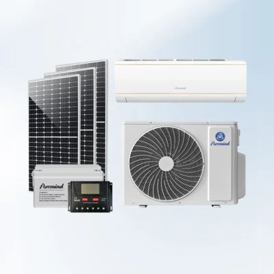 Puremind 12000Btu DC AC Hybrid Solar Split Air Conditioner Inverter