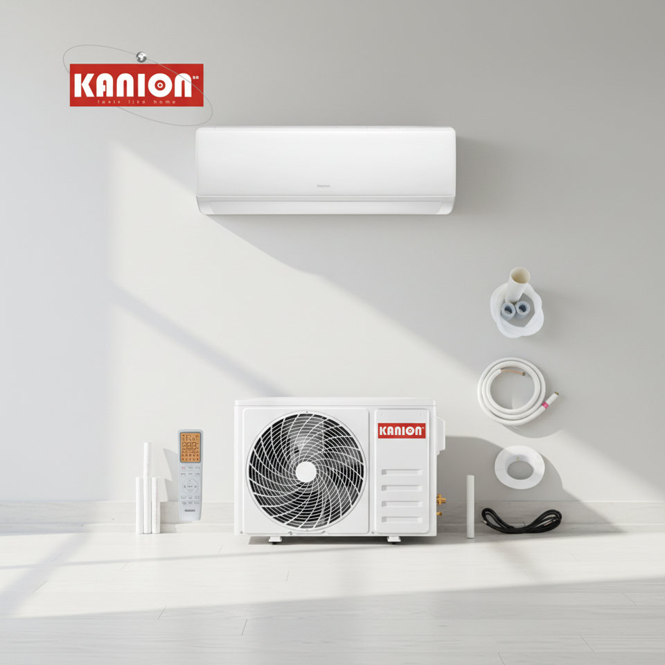 Climatiseur Mural Mini-split À Onduleur 12000 Btu,Refroidissement Et Chauffage,Wifi,Maison Intelligente - Buy Product on Alibaba.com – Image 7