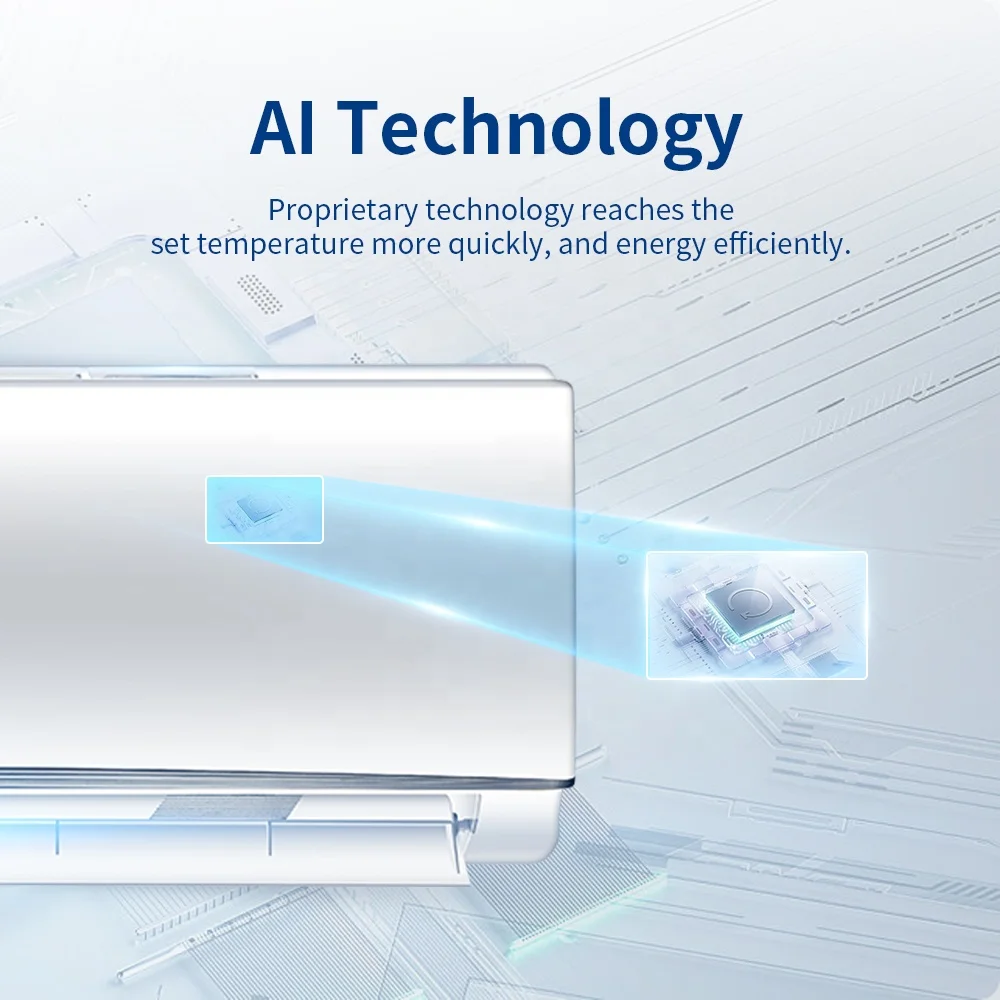 Climatiseurs Split Tcl Inverter Ac 9000btu-24000btu Pas Chers,R410a R32,Refroidissement Uniquement,Climatiseur Mural - Buy Product on Alibaba.com – Image 3