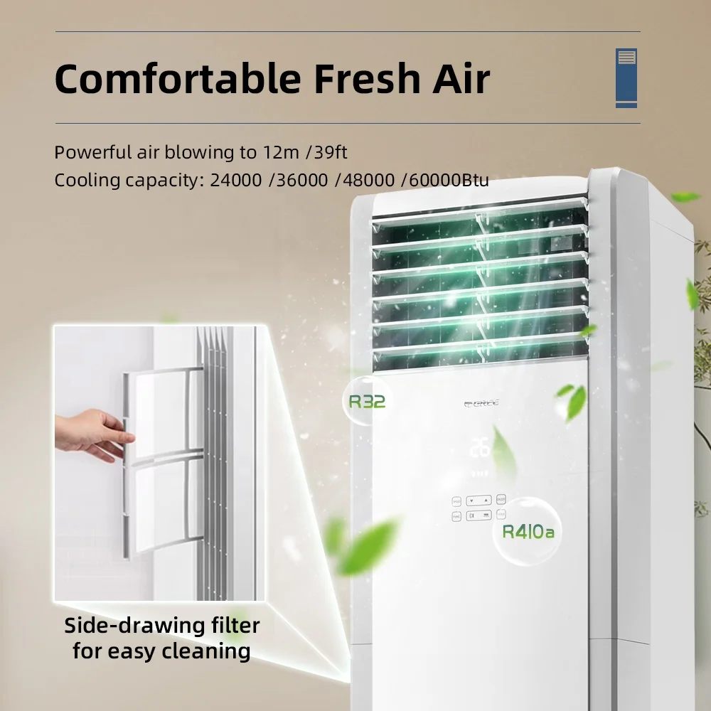 Climatisation Mobile Gree,Prix De Gros,36 000 Btu,Type Split,Pour Usage Domestique,Climatisation De Type Armoire Avec Fenêtre,3 Tonnes,Wifi - Buy Product on Alibaba.com – Image 4