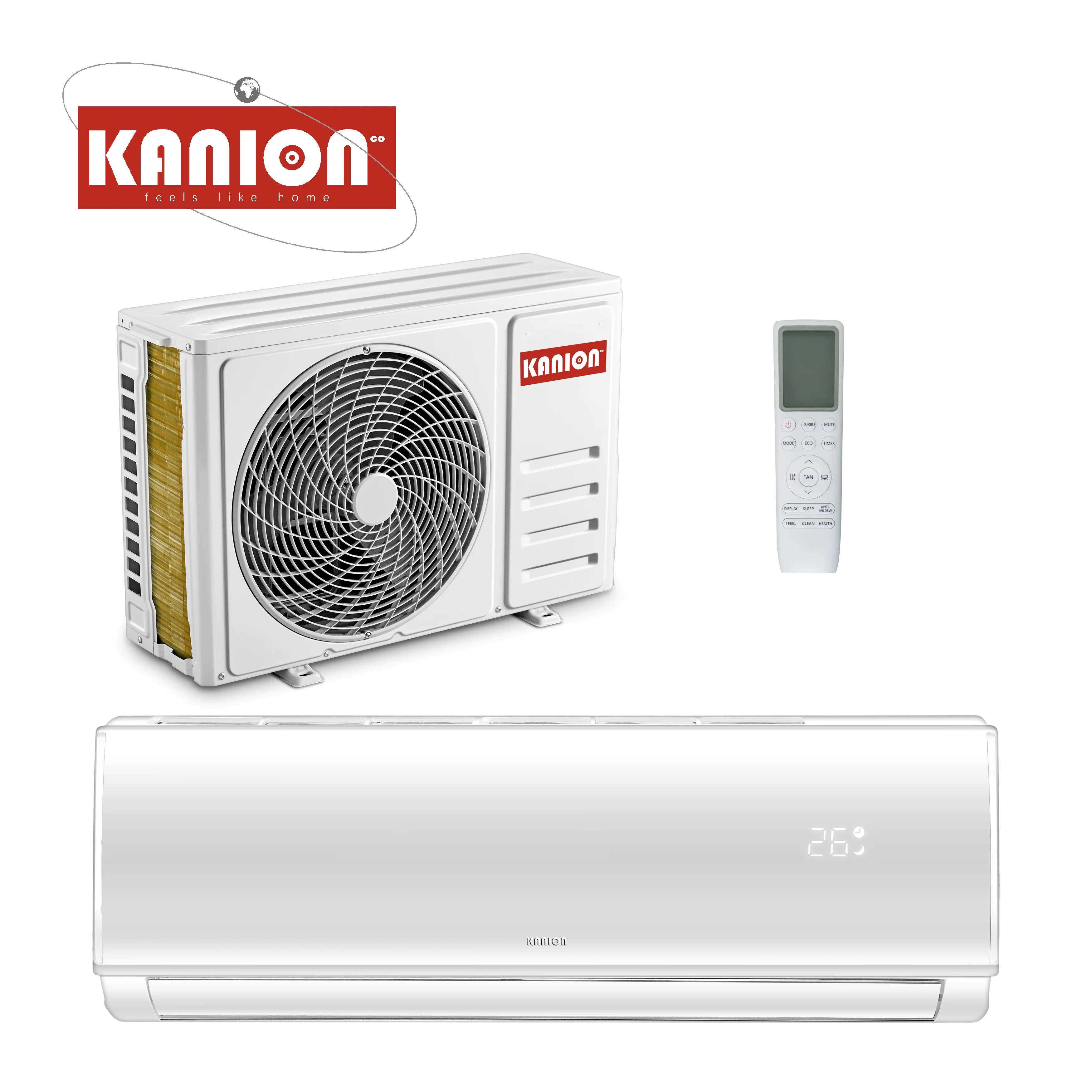 Climatiseur Mural Mini-split À Onduleur 12000 Btu,Refroidissement Et Chauffage,Wifi,Maison Intelligente - Buy Product on Alibaba.com – Image 4
