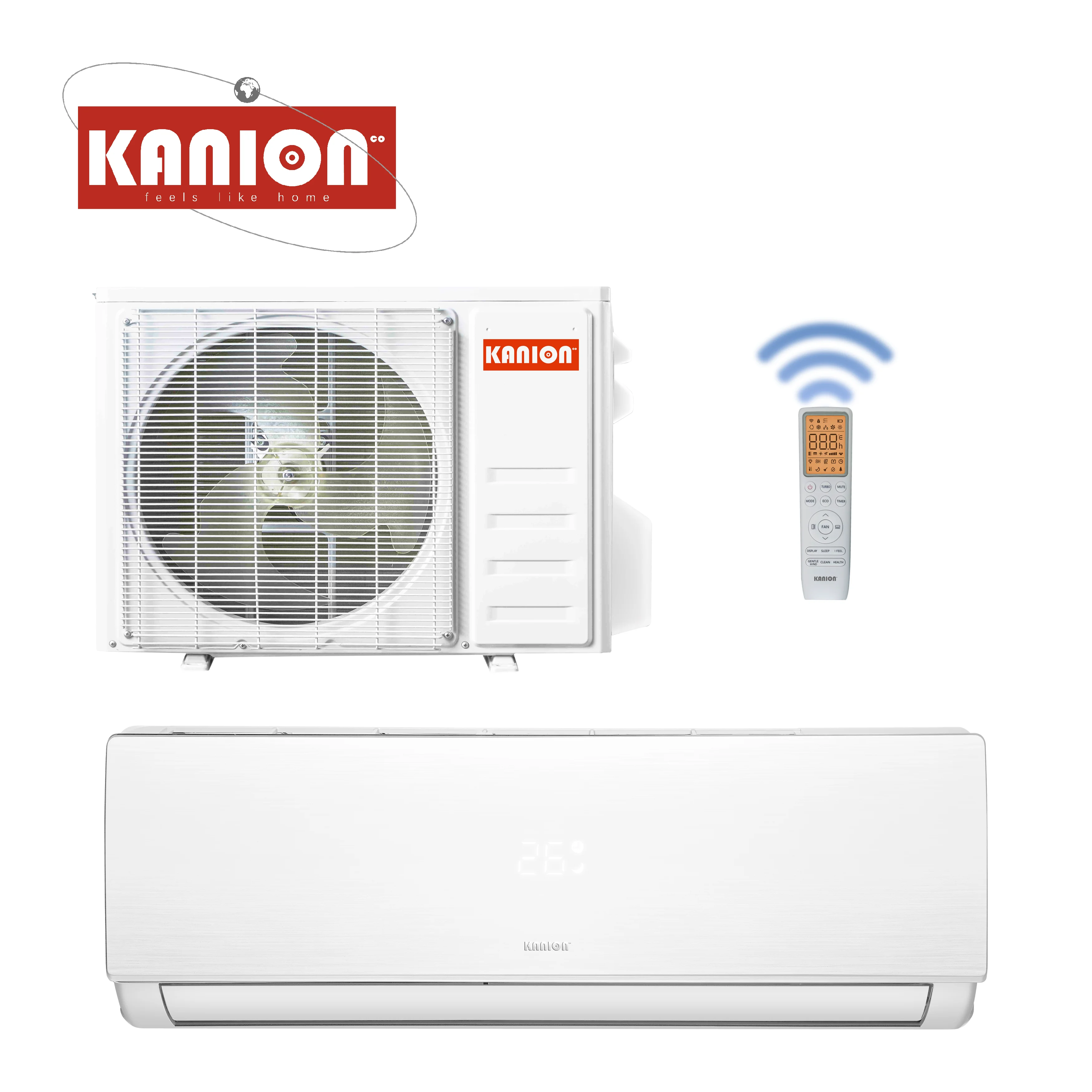 Climatiseur Mural Mini-split À Onduleur 12000 Btu,Refroidissement Et Chauffage,Wifi,Maison Intelligente - Buy Product on Alibaba.com – Image 5