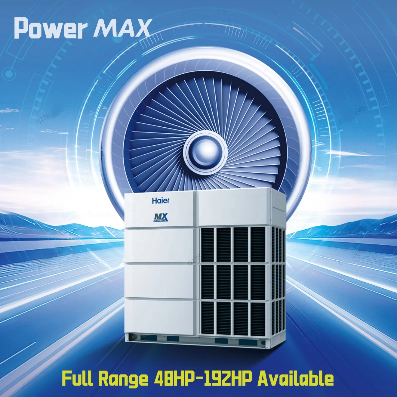 Système De Climatisation Central Haier Vrf 3hp-192hp Dc Inverter R410a,Unité Extérieure Multi-modèles Pour Hôtel,Bureau,Asie Du Sud-est - Buy Product on Alibaba.com – Image 4