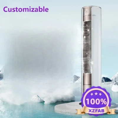 Factory Direct 2026 Puremind Floor Standing Air Conditioner Split AC Units Heat Pump Cooling Cylindrical Climatisation with App
