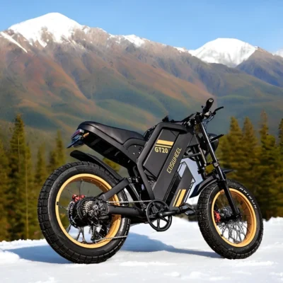 Coswheel Electric Bike for Adult 2000W 60V Off-Road Motorcycle Mountain Bikes 20Inch Electric Bike Fatbike Motorcycles E-bike