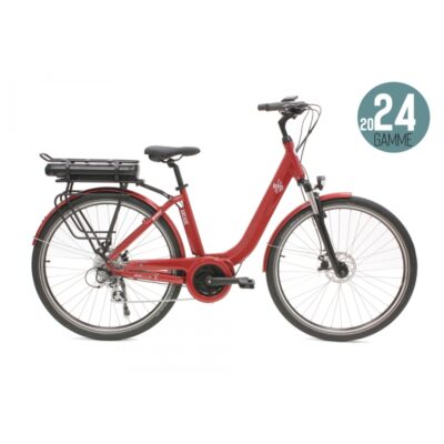 Vélo électrique Arcade® Brooklyn 26″ – Rouge | Fais du vélo